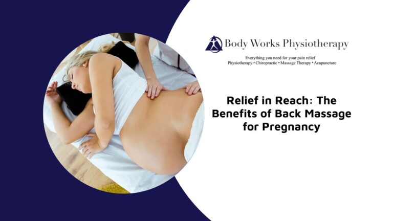 Relief in Reach: The Benefits of Back Massage for Pregnancy