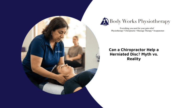 can a chiropractor help a herniated disc scarborough