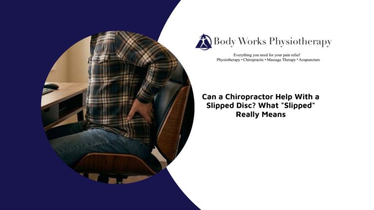 can a chiropractor help with a slipped disc scarborough