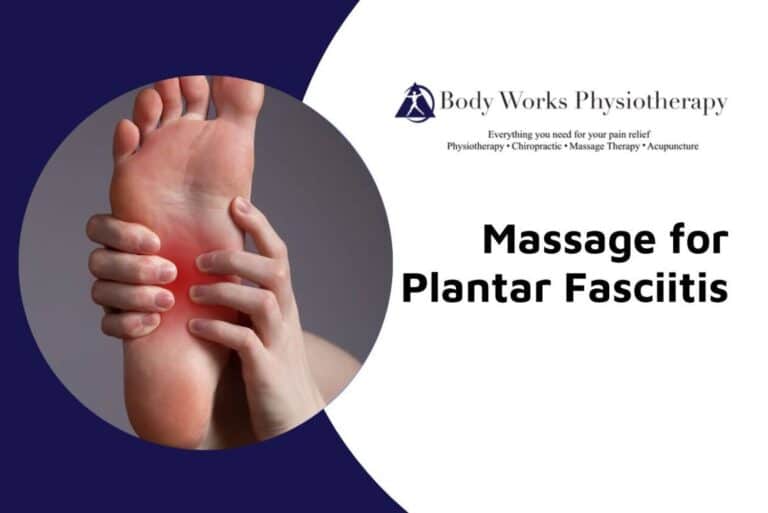 massage for plantar fasciitis scarborough