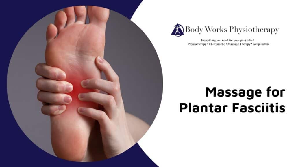 massage for plantar fasciitis scarborough