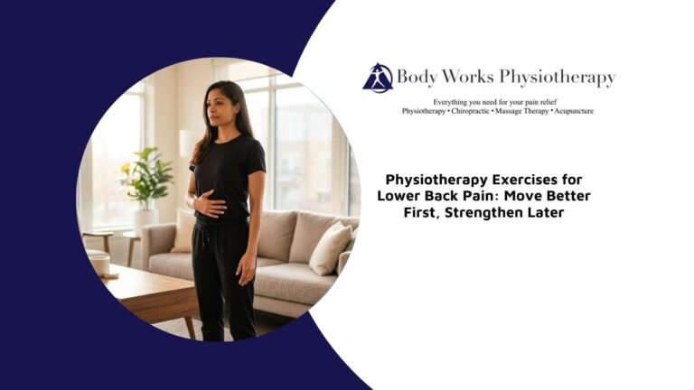 physiotherapy exercises for lower back pain scarborough