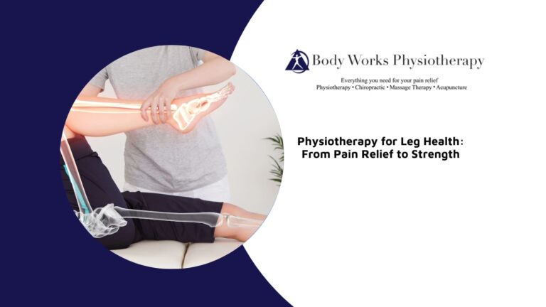 physiotherapy for leg scarborough