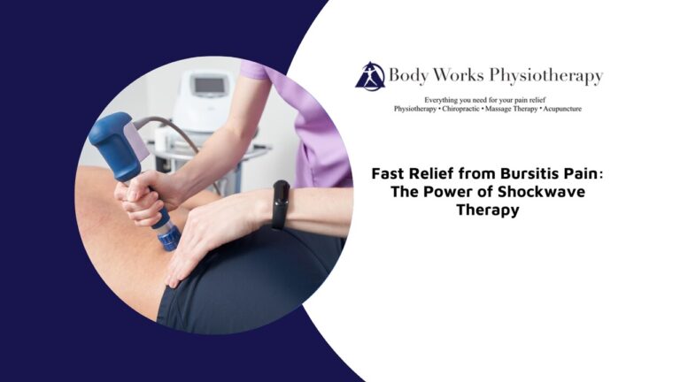 Fast Relief from Bursitis Pain: The Power of Shockwave Therapy