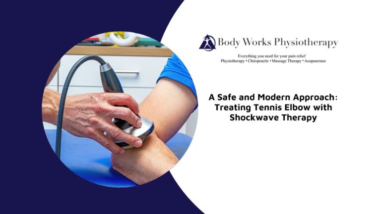 A Safe and Modern Approach: Treating Tennis Elbow with Shockwave Therapy