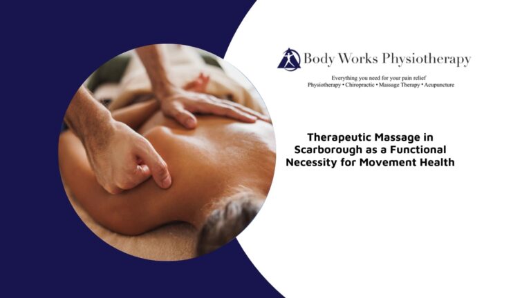 therapeutic massage scarborough movement health scarborough