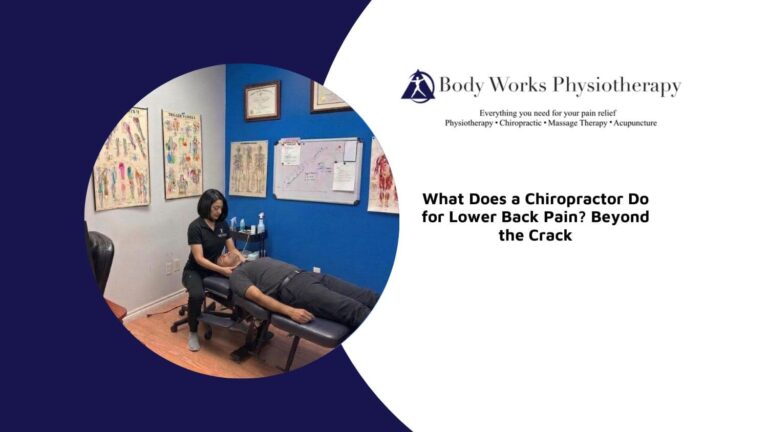 what does a chiropractor do for lower back pain scarborough
